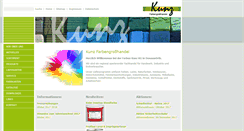 Desktop Screenshot of farben-kunz.de
