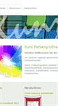 Mobile Screenshot of farben-kunz.de